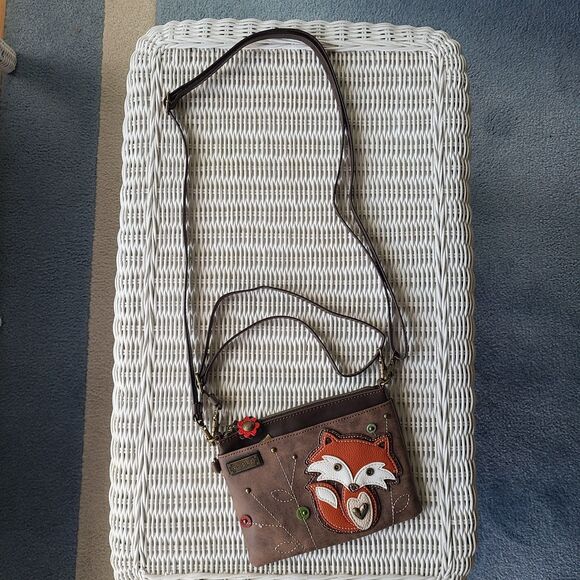 Chala Mini Crossbody Purse Handbag - Fox - Woodland - Forest Friends Collection - Picture 2 of 10